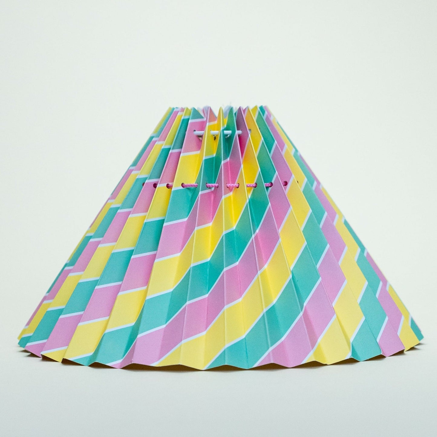 Lampeskærm - multicolor stripes