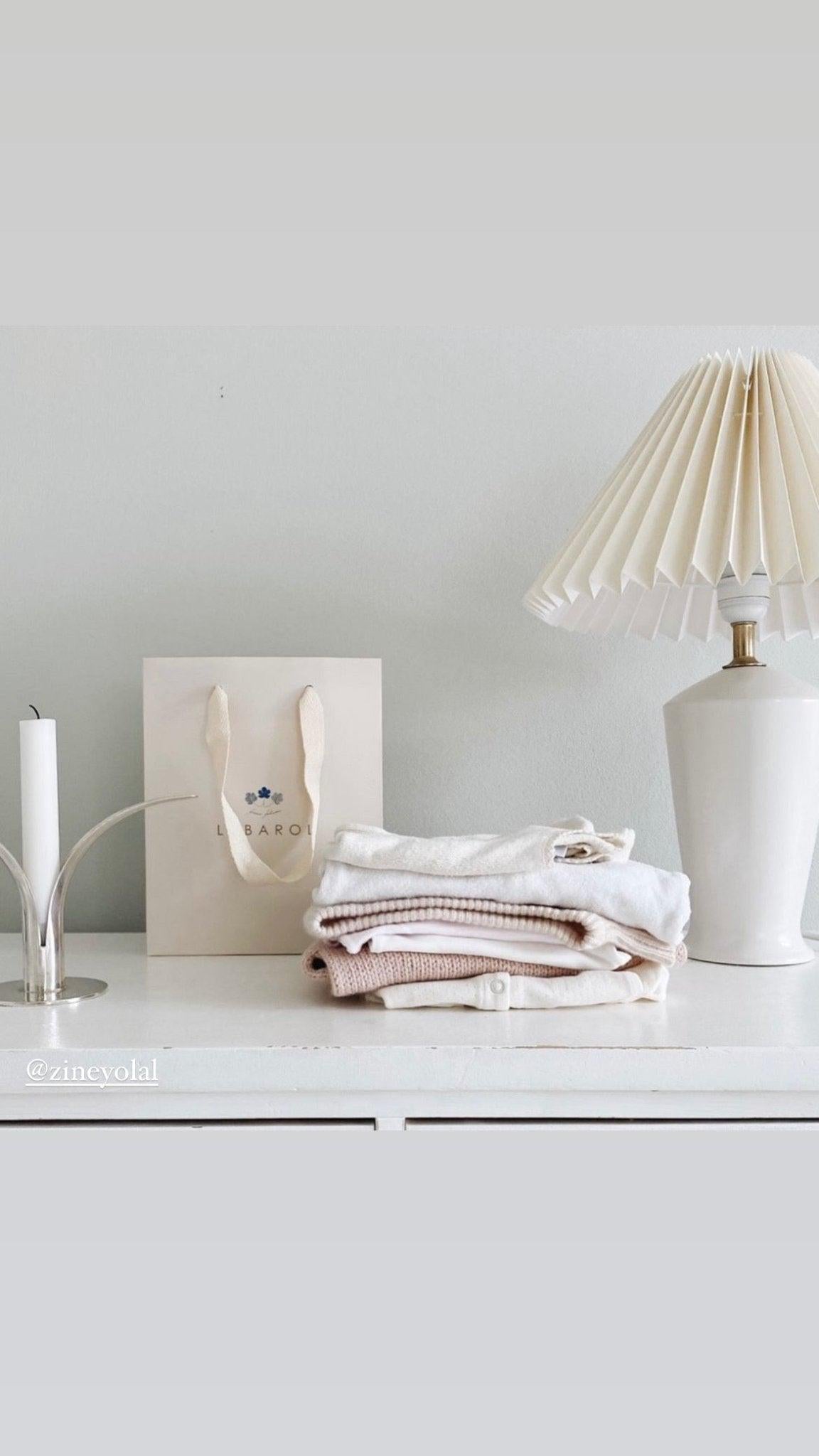Lampeskærm - Beige - Pink Rose ApS