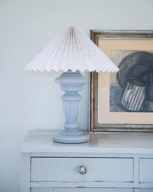 Lampefod Oliver - Lysegrå Opal - Pink Rose ApS