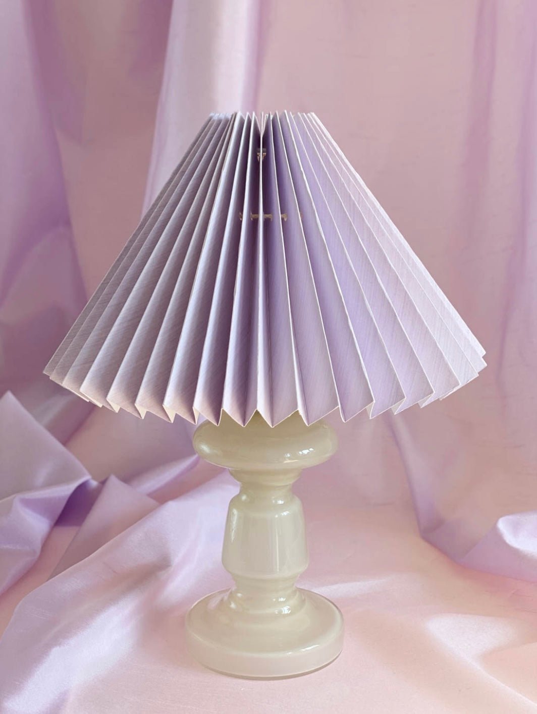 Lampefod Petro 3 - Beige Opal - Pink Rose ApS