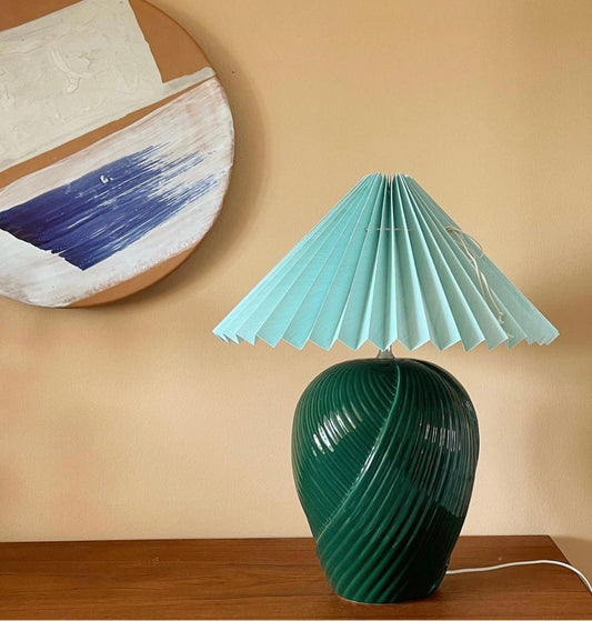 Lampeskærm - Lys Turkis - Pink Rose ApS