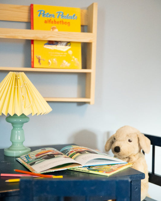 Lampeskærm - Lysegul - Pink Rose ApS