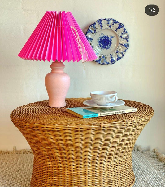 Lampeskærm - Pink - Pink Rose ApS