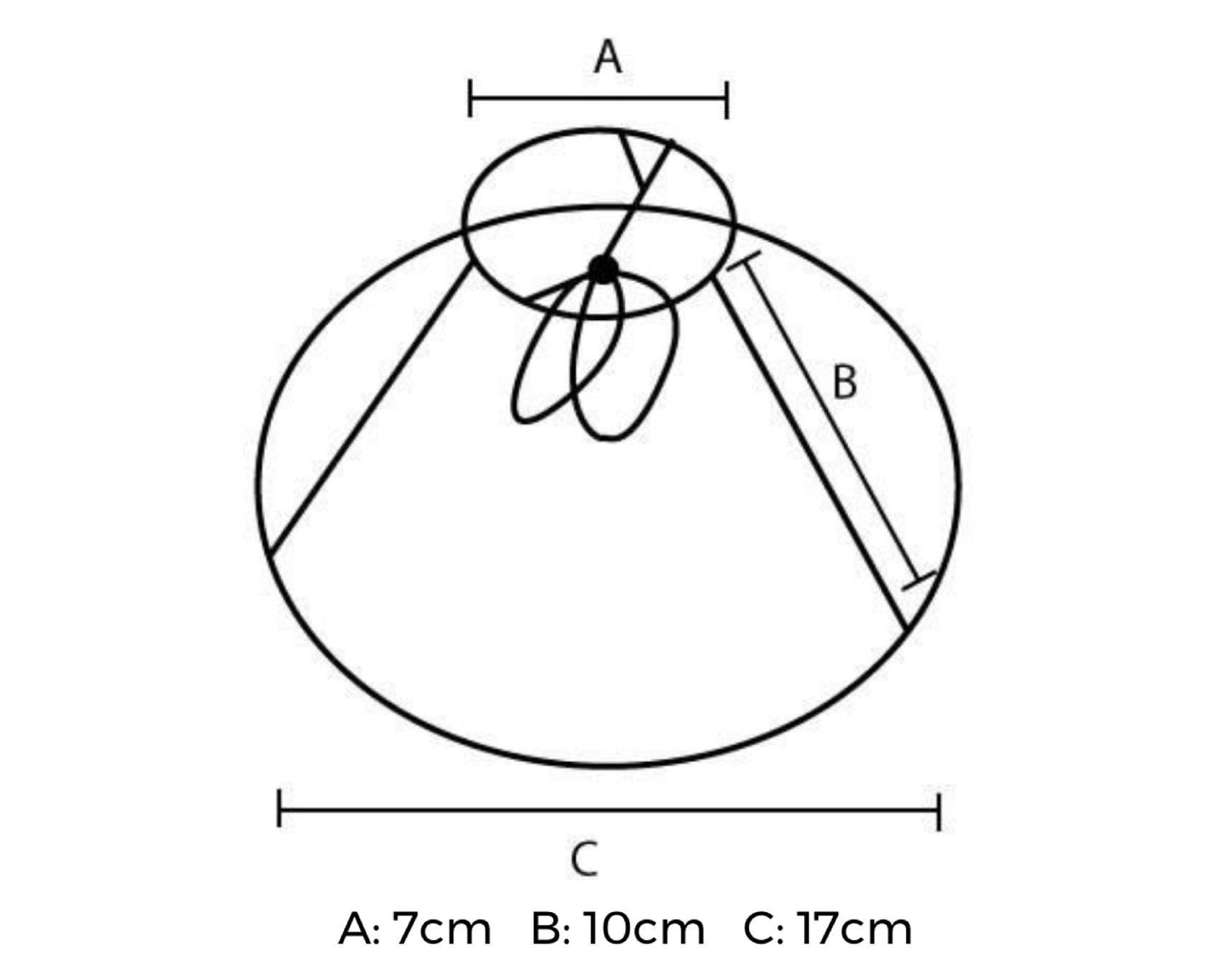 Mini Klemme Stativ (E - 14 pære) - Pink Rose ApS