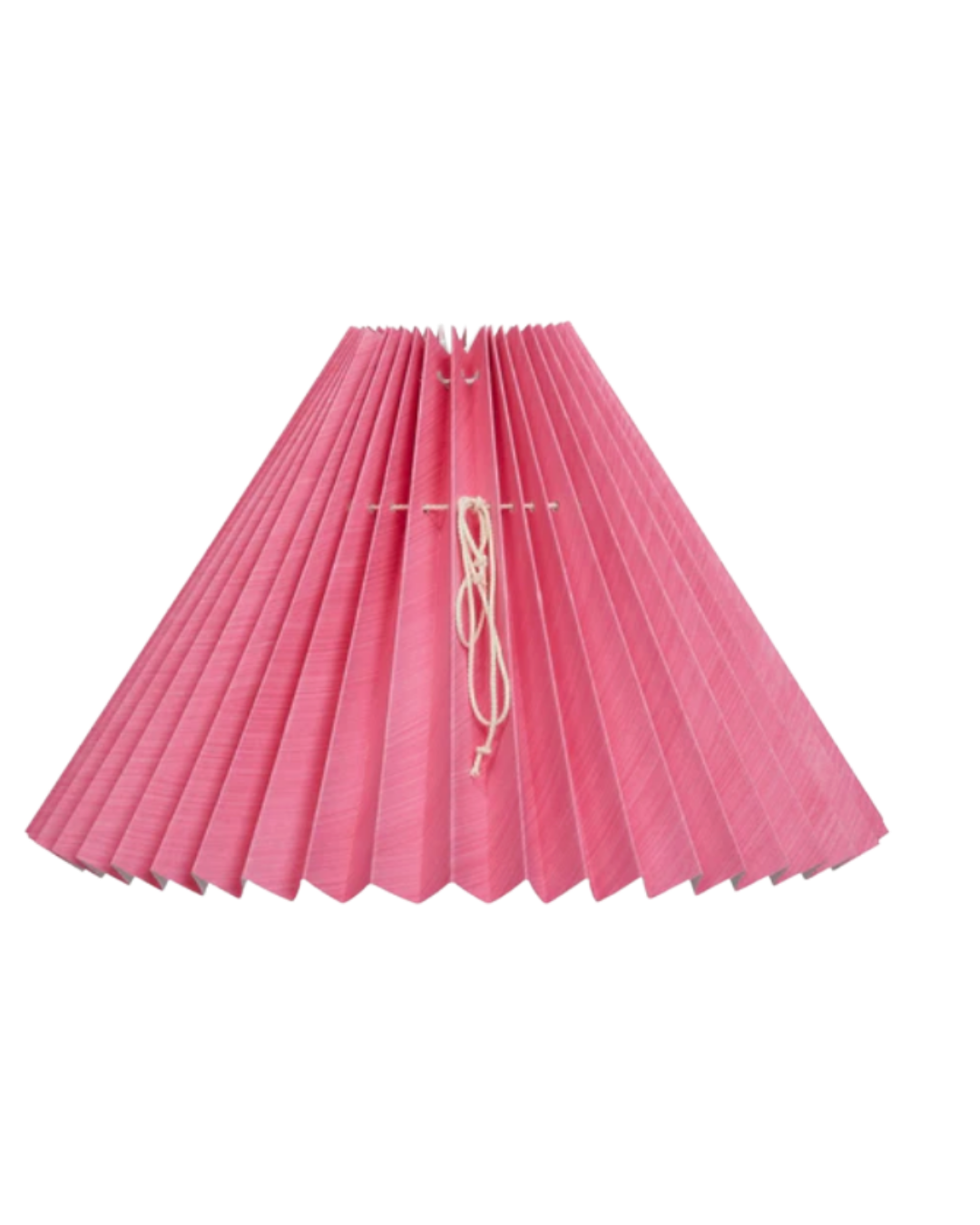 Pink plisséskærm