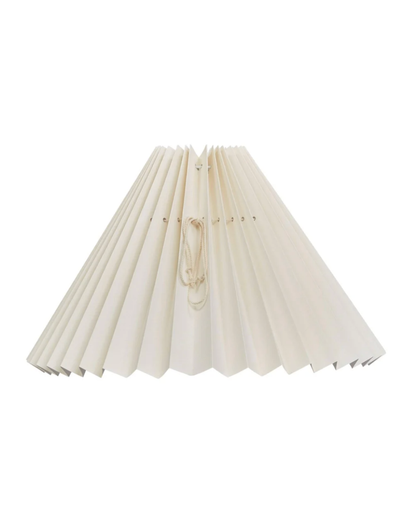 Beige plisséskærm