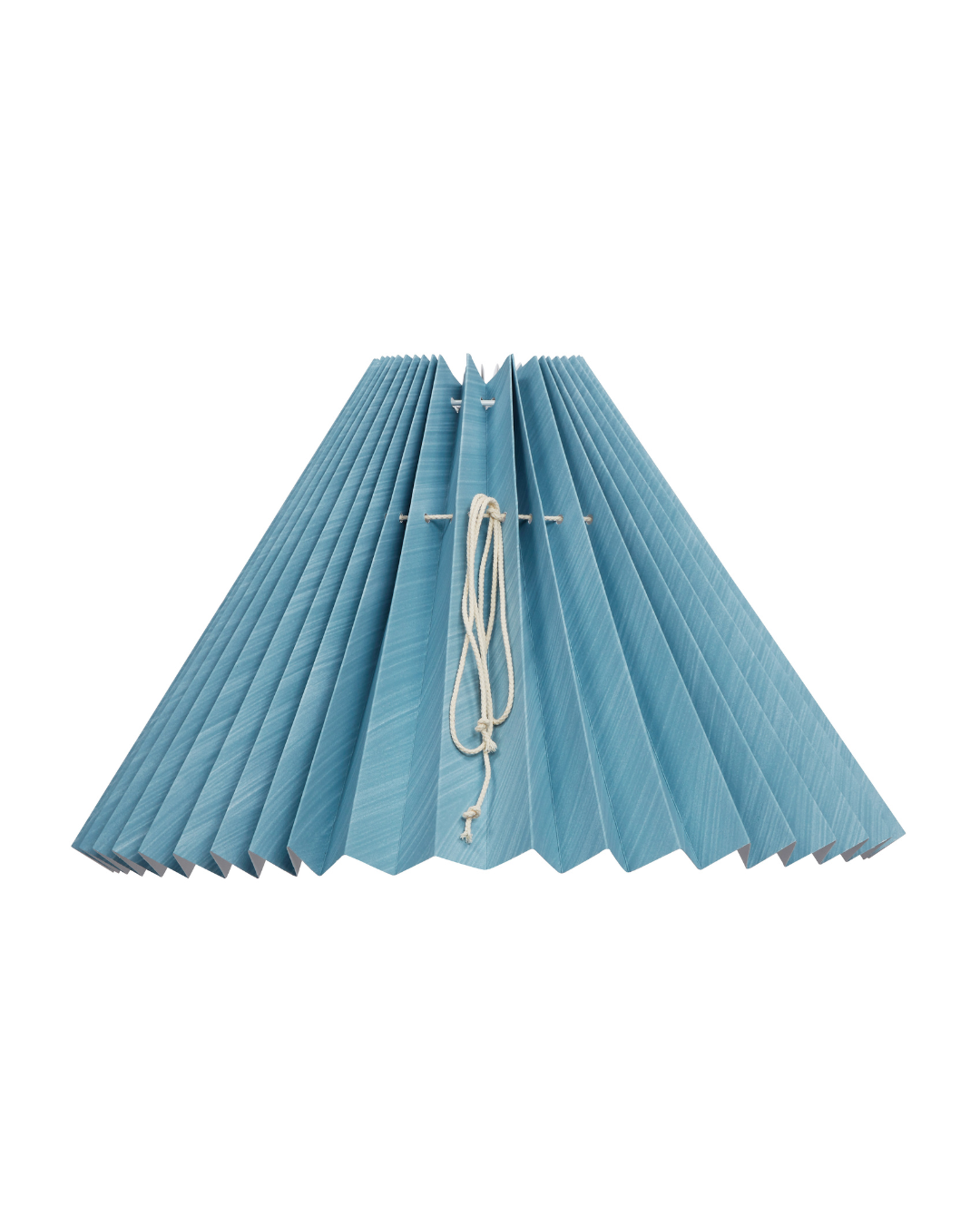 Hvid med dueblå skærm