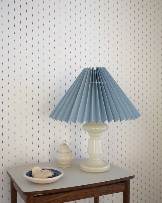 Petro 2 i beige med støvblå skærm