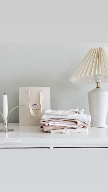 Lampeskærm - Beige - Pink Rose ApS