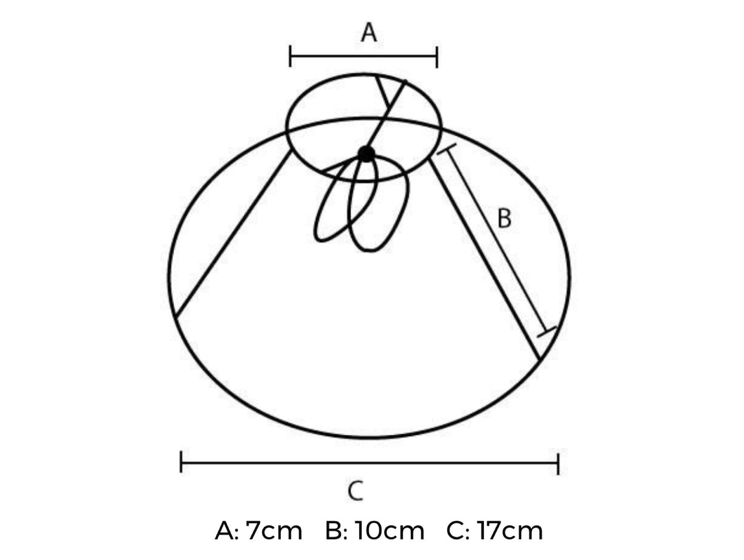 Mini Klemme Stativ (E - 14 pære) - Pink Rose ApS