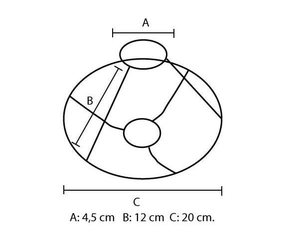Stort Satellit Stativ - Pink Rose ApS