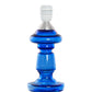 Lampefod Petro 2 - Koboltblå Transparent