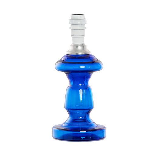 Petro 3 Glaslampe koboltblå