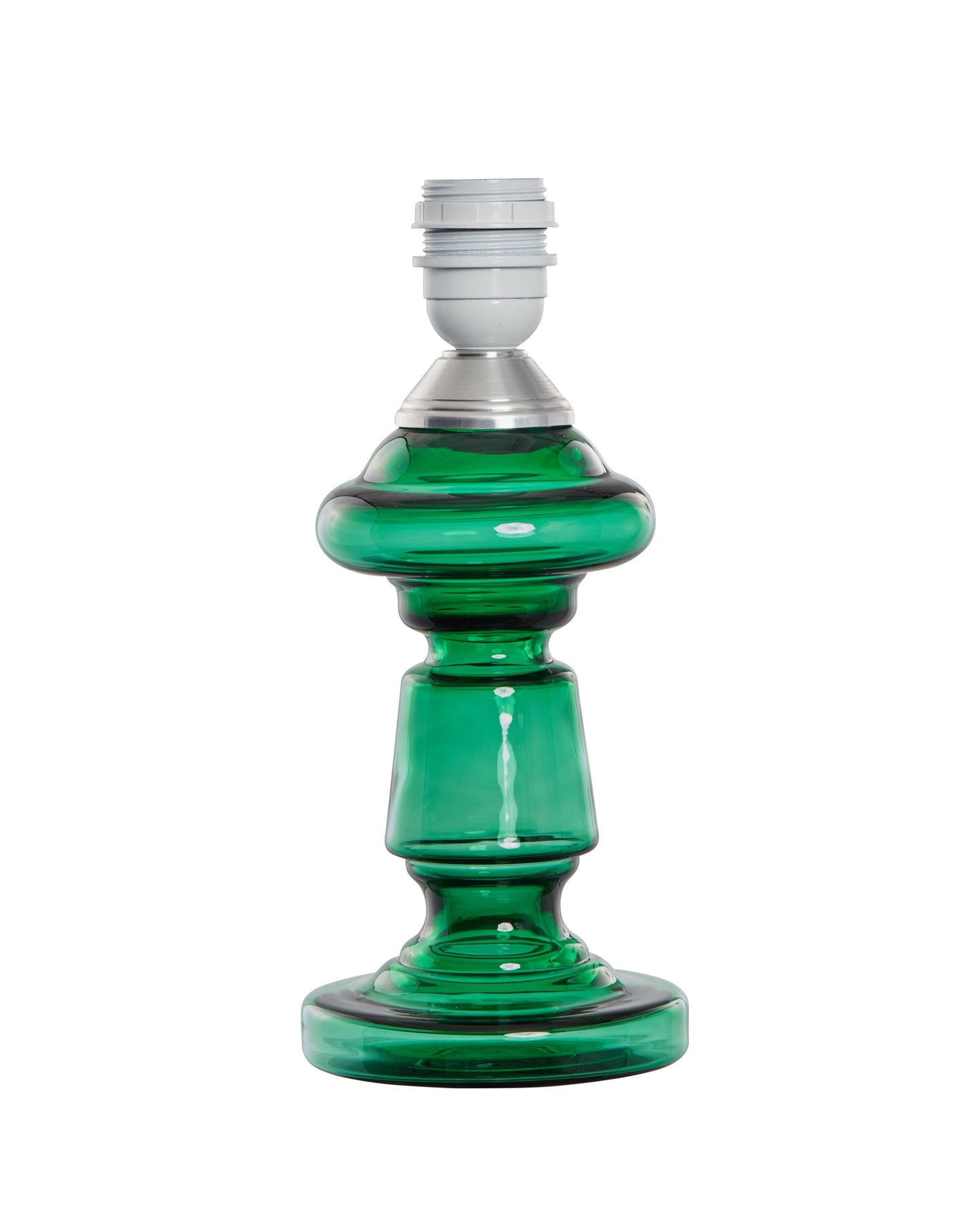 Lampefod Petro 2 - Flaskegrøn Transparent